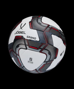 Мяч футбольный JOGEL Grand №5, белый  фото 2