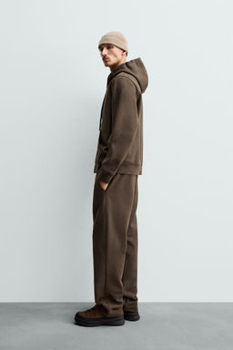 HEAVYWEIGHT HOODED ZIP-UP SWEATSHIRT ORIGINS - Zara фото 12