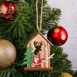 Елочная игрушка Объёмная сказка, МИКС - Лесная мастерская фото 3