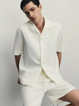 Рубашка из хлопка интерлок / Zarina