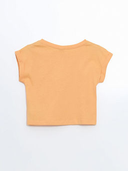 Bisiklet Yaka K?z ?ocuk Ti??rt - Waikiki фото 3