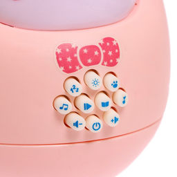 Музыкальная неваляшка Милый зайчик, звук, свет, цвет розовый - Zabiaka фото 3