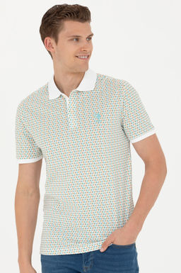 Мужская мятная футболка-поло - U.s. polo assn фото 17