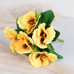 Цена за 12 шт. Цветок искусственный / W01316-16 /уп 12/300/600/ ВЫПИСЫВАТЬ по 12 штук - Галеонтрейд фото 5