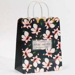 Цена за 2 шт. Пакет подарочный крафтовый, упаковка, For you, 18?23?10 см