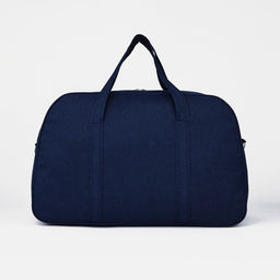 Сумка дорожная на молнии, наружный карман, длинный ремень, цвет синий - Simaland фото 3