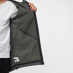 RODOS Куртка софтшелл для мальчика демисезон М-311д Тёмно-серый  фото 10