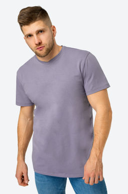 Мужская футболка из хлопка с лайкрой с V-вырезом Happy Fox  фото 9