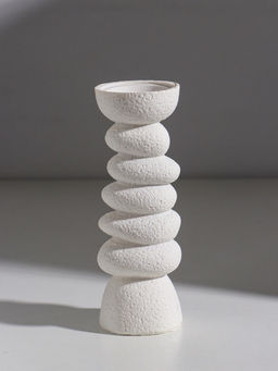 Набор подсвечников на 1 свечу «Сад камней», 3 шт., полистоун, d=3 и 5.5 см