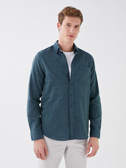 Regular Fit Uzun Kollu Poplin Erkek G?mlek