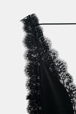 ZW COLLECTION LIMITED EDITION SATIN LACE DRESS - Zara фото 4