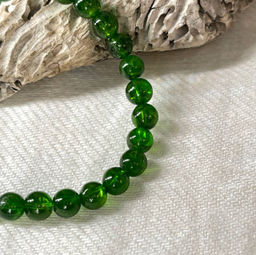 Браслет из Хромдиопсида 17,5 см +