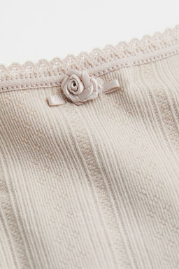 Camison en punto pointelle Seamless - H&m фото 2