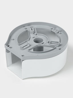 Диспенсер для туалетной бумаги SAVANNA, пластик, белый, втулка 4 см