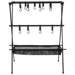 Полка с крючками туристическая Maclay, алюминий  фото 2