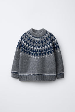 JACQUARD KNIT JUMPER