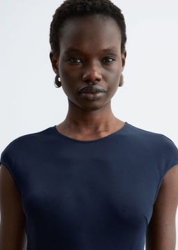 Maxivestido ajustado de sat?n - H&m фото 8