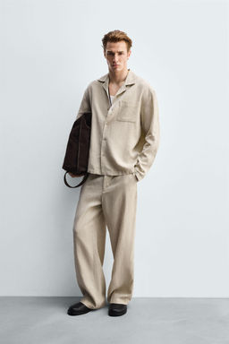 FLUID LYOCELL - LINEN SHIRT