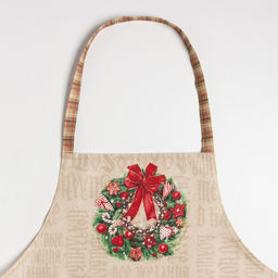 Фартук Этель Winter holidays 60х70см, 100% хлопок, саржа 190 гр/м2  фото 2