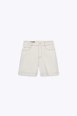 Z1975 DENIM MOM FIT BERMUDA SHORTS - Zara фото 10