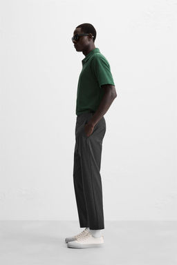 TEXTURED COMFORT TROUSERS - Zara фото 13