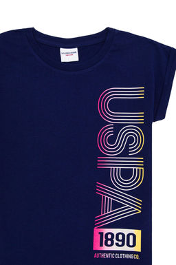 Темно-синий пижамный комплект для девочки Неожиданная скидка в корзине - U.s. polo assn фото 13