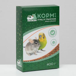 Корм Пижон просо красное, для птиц и грызунов, 400 г