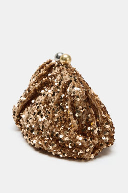 SEQUIN CLUTCH BAG - Zara фото 4
