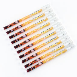 Цена за 10 шт. Ручка пластик шариковая, синяя паста, 0,5 мм Удар ярости - Artfox фото 3