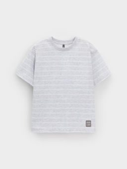 Футболка Crockid КР 302912 для мальчика из хлопка комбинированная  фото 4