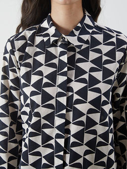 Desenli Kad?n G?mlek Tunik