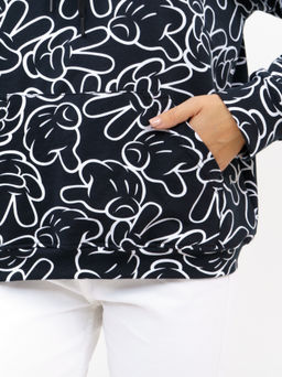 932 Худи "Черный/микки"