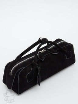 Сумка женская кожаная 999015-1NN black Natale Navetta  в Новосибирске