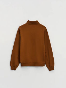 Толстовка с вышивкой на груди / Zarina  фото 2