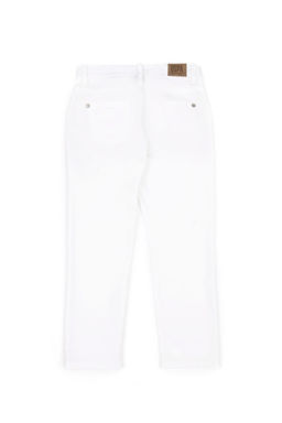 Белые брюки из плотной ткани для мальчика Неожиданная скидка в корзине - U.s. polo assn фото 4