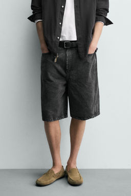 BERMUDA BAGGY FIT / Carb?n