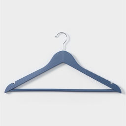 Плечики - вешалка для одежды LaDо́m Brillant, 44.5×23×1.2 см, 3 шт., дерево, синие