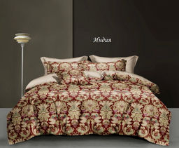 Комплект постельного белья Индия, САТИН ПРЕМИУМ 1,5 сп