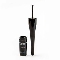 Provoc Жидкая подводка для глаз с роликом / Eyeliner Wheel 02 Shiny Black, черный глянцевый