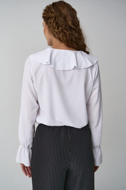 Блузка Мишель (белый) - Эльза фото 16