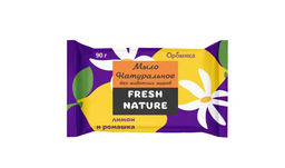 Аромика Мыло туалетное Fresh nature Лимон и ромашка (90г)