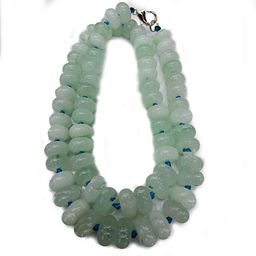 Бусы из камня Нефрит притяжение богатства 10мм