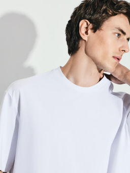 Футболка regular fit из хлопка / Zarina