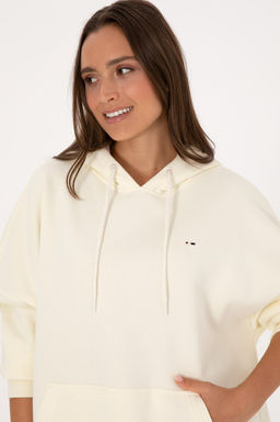 Kad_n Krem _ardonlu Kap__onlu Sweatsh_rt Sepette S_rpriz _ndirim - U.s. polo assn фото 2