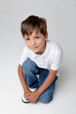 К 302108/белый джемпер-поло д/дет яс - Crockid фото 4