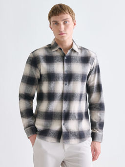 Regular Fit Uzun Kollu Ekose Erkek Oduncu G?mlek