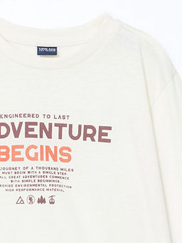 Bisiklet Yaka Erkek ?ocuk Ti??rt - Waikiki фото 2