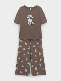 МП 1657/капучино 1312 Н090.1 пижама для дев