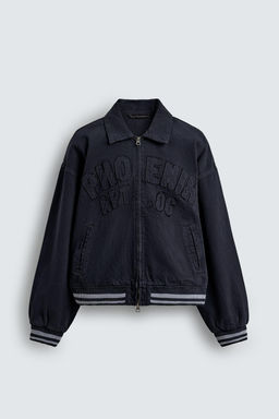 BOMBER JACKET WITH PATCHES - Zara фото 6