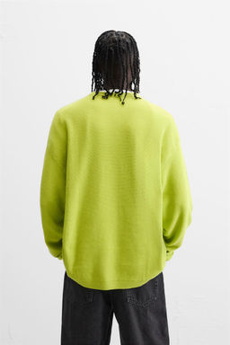 TEXTURED COTTON SWEATER - Zara фото 3